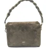 Abro khaki suede JAMIE>Women Bags
