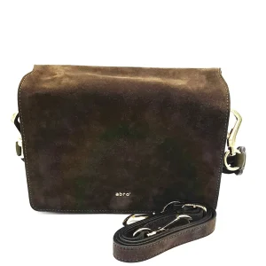 Abro khaki suede JAMIE>Women Bags