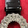 Abro 'Round Buckle' Belt>Women Belts