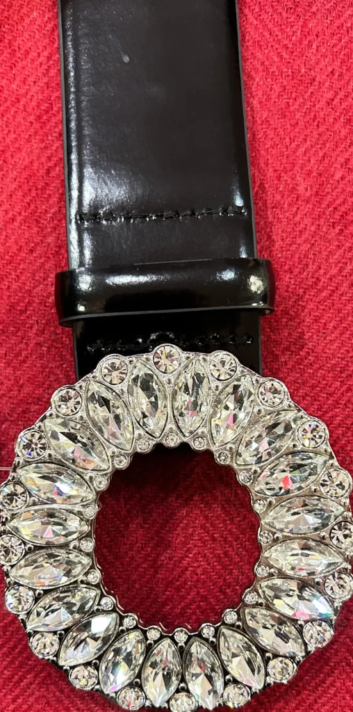 Abro 'Round Buckle' Belt>Women Belts