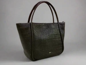 Abro ‘Willow’ Woven Leather Shopper>Women Bags
