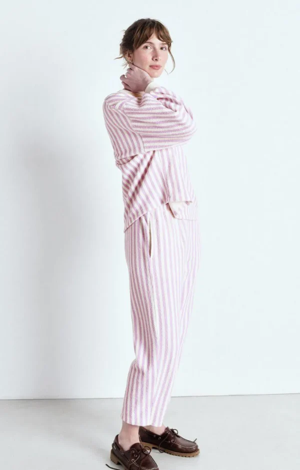 American Vintage 'BobyPark' Stripe Joggers>Women Trousers
