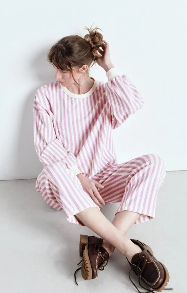 American Vintage 'BobyPark' Stripe Joggers>Women Trousers