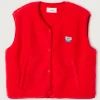 American Vintage ‘Hok’ Fleece Gilet>Women Coats & Jackets