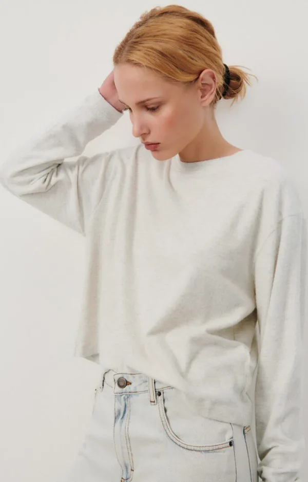 American Vintage 'Ypawood' Long Sleeve Tee>Women Shirts & Blouses