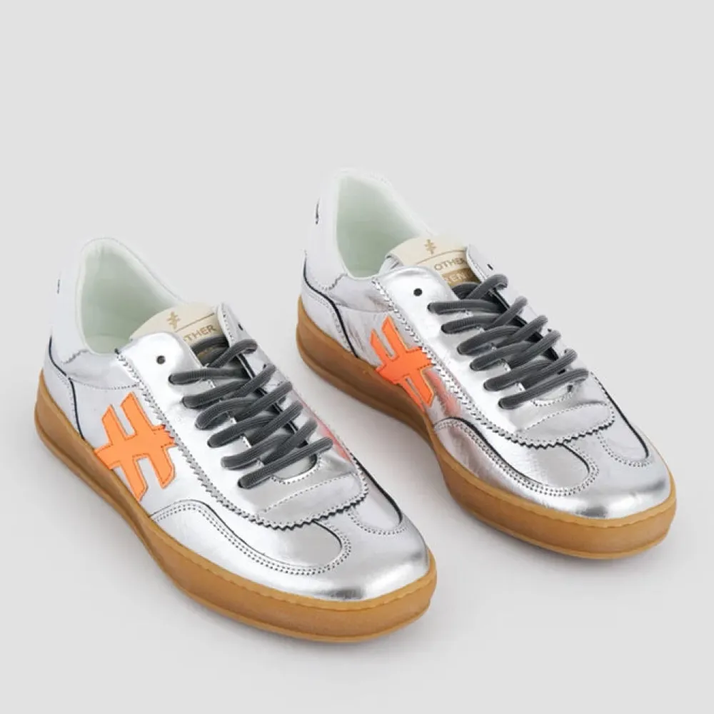 Another Trend 'Hash Tag' Metallic Trainer>Women Trainers