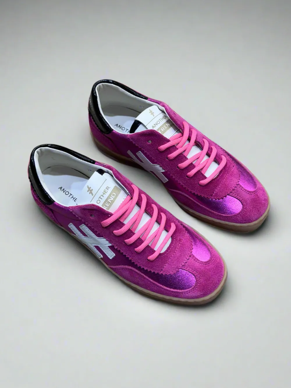 Another Trend 'Hash Tag' Metallic Trainer>Women Trainers