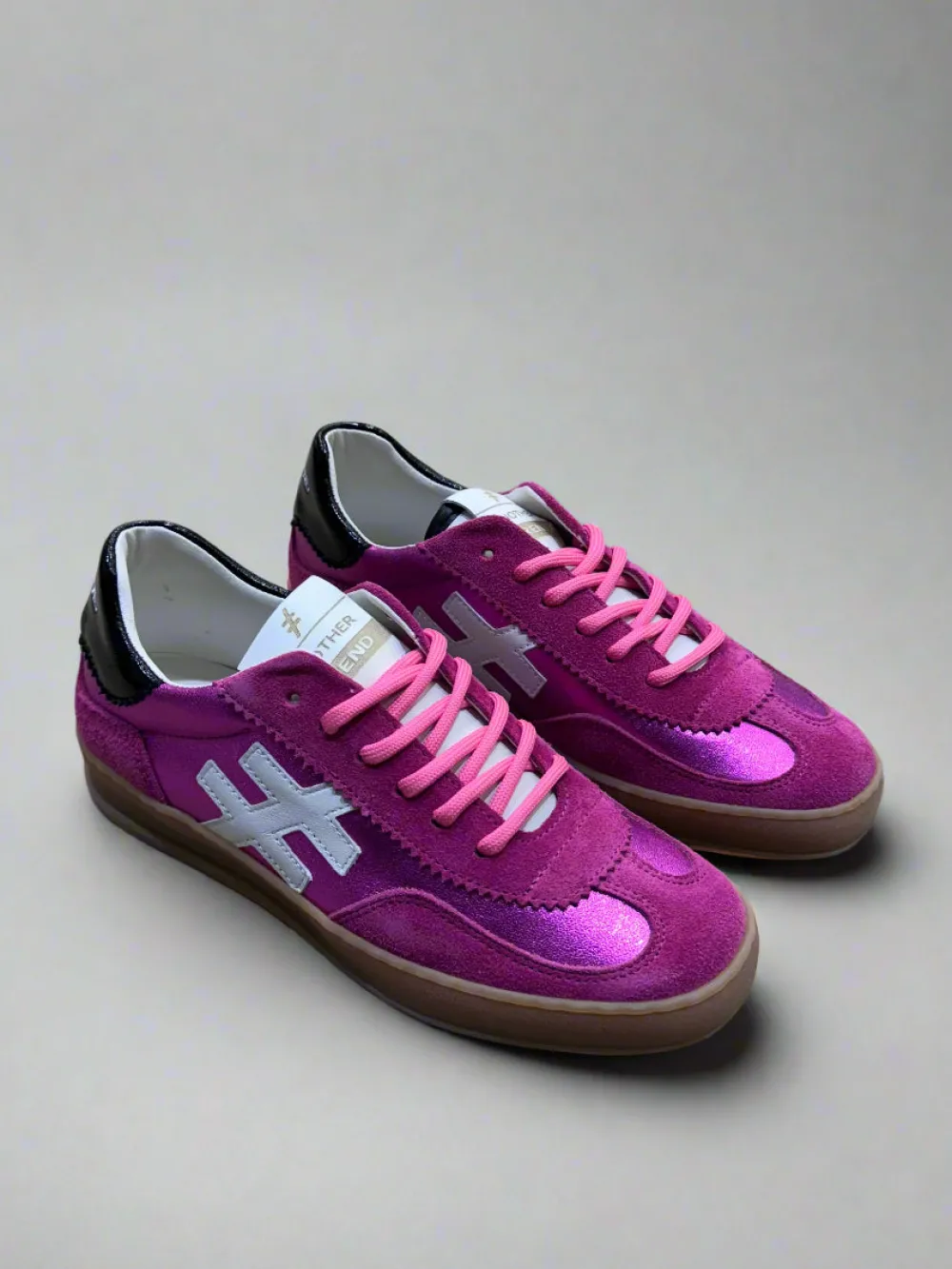 Another Trend 'Hash Tag' Metallic Trainer>Women Trainers