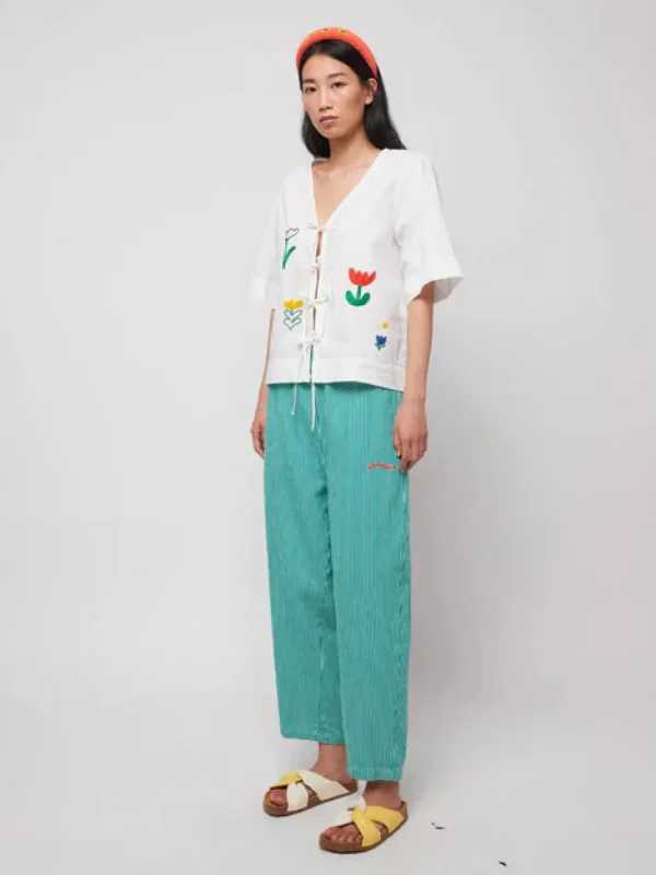 Bobo Choses 'Garden Embroidery' Shirt>Women Shirts & Blouses