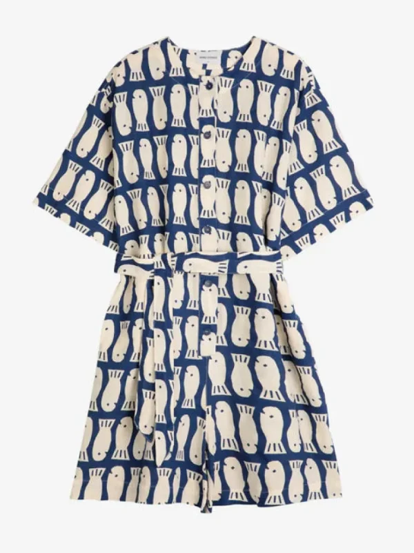 Bobo Choses 'Lucky Fish' Playsuit>Women Dresses & Jumpsuits