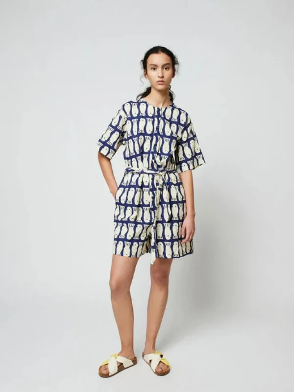 Bobo Choses 'Lucky Fish' Playsuit>Women Dresses & Jumpsuits