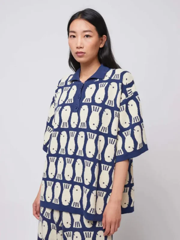 Bobo Choses 'Lucky Fish' Top>Women Shirts & Blouses
