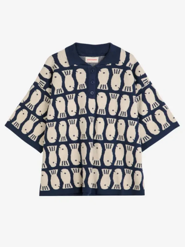 Bobo Choses 'Lucky Fish' Top>Women Shirts & Blouses