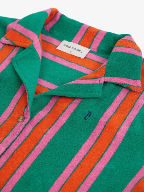 Bobo Choses 'Terry Striped' Shirt>Women Shirts & Blouses