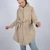 BRGN 'Bris Beige' Coat>Women Coats & Jackets