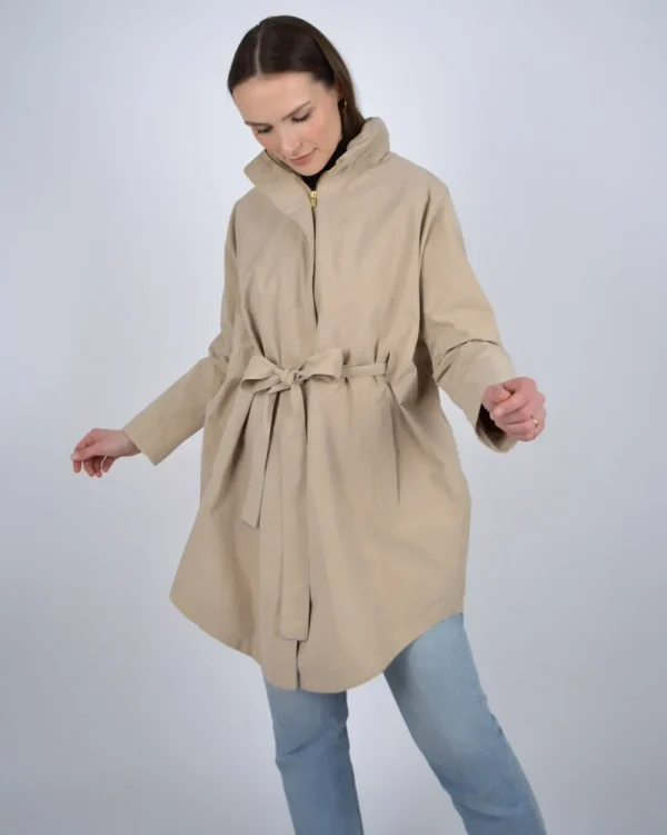 BRGN 'Bris Beige' Coat>Women Coats & Jackets
