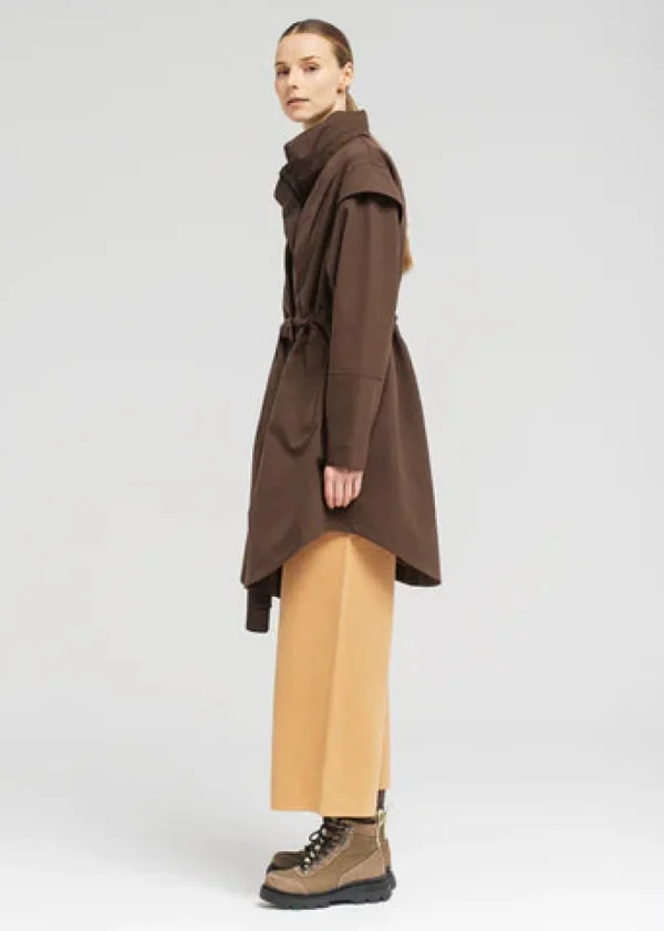 BRGN 'Monsun Dark Brown' Coat>Women Coats & Jackets