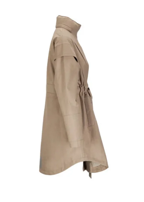BRGN ‘Monsun’ Taupe Coat>Women Coats & Jackets