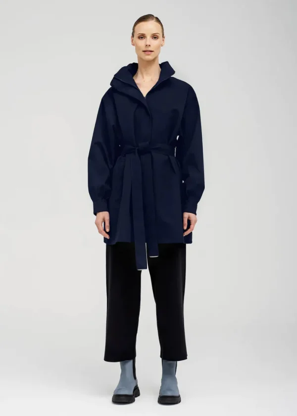 BRGN 'Rossby Navy' Coat>Women Coats & Jackets