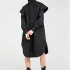 BRGN 'Tyfon Black Tweed' Coat>Women Coats & Jackets