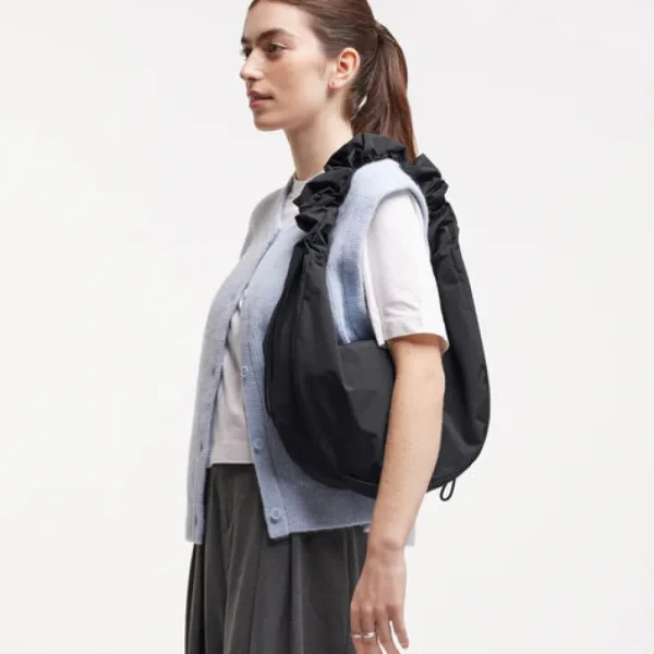 GOT Bags Ruffle Moon Bag>Women Bags