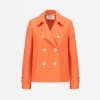Harris Wharf London Cropped Trench Wool Coat>Women Coats & Jackets