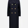 Harris Wharf London Military Coat In Pressed Wool>Women Coats & Jackets