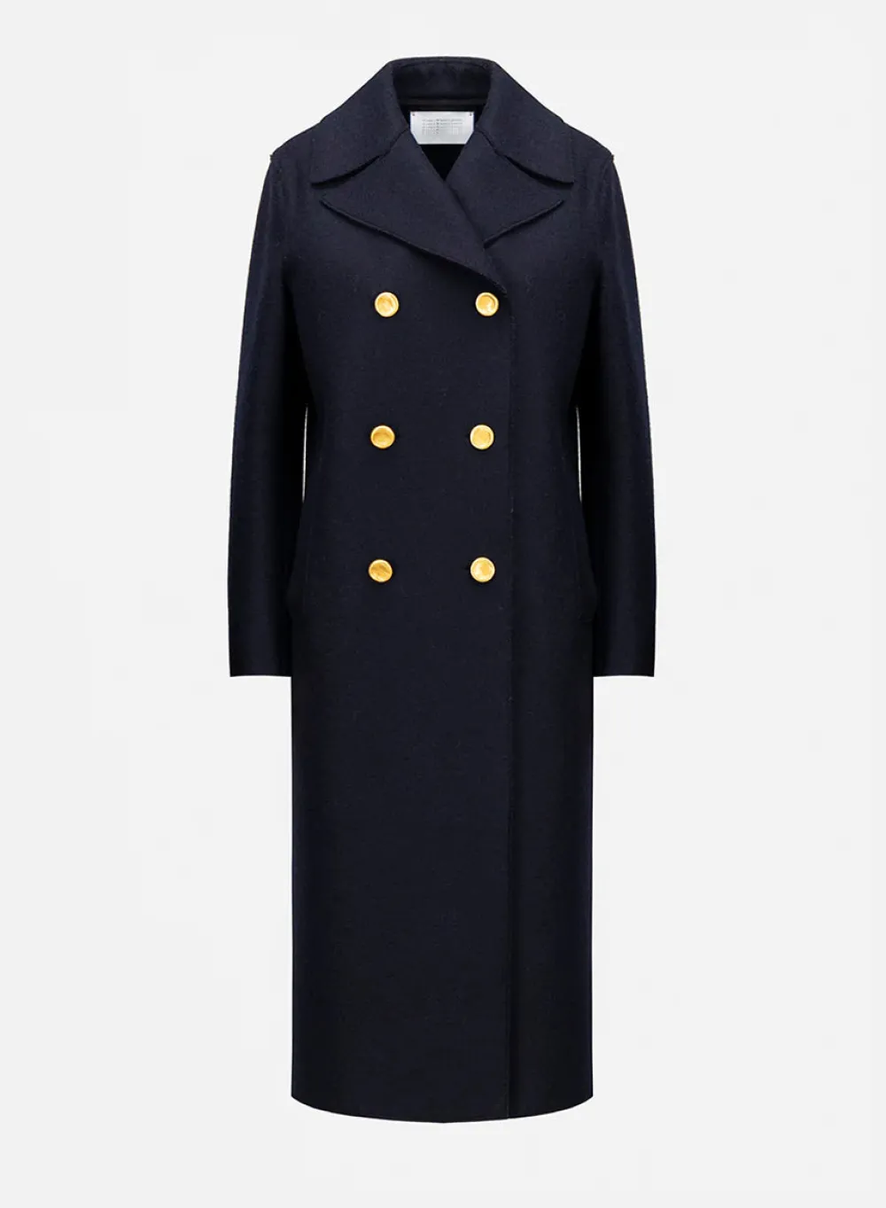 harris_wharf_london_milit_0.webp Harris Wharf London Military Coat In Pressed Wool>Women Coats & Jackets