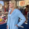 Harris Wharf London Overcoat Wool & Silk P.O.W Pattern Crafted With Loro Piana Fabric>Women Coats & Jackets
