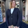 Harris Wharf London 'Perry' Boyfriend Blazer>Women Coats & Jackets
