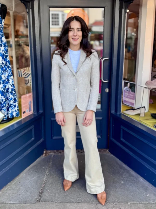 Harris Wharf London 'Perry' Boyfriend Blazer>Women Coats & Jackets