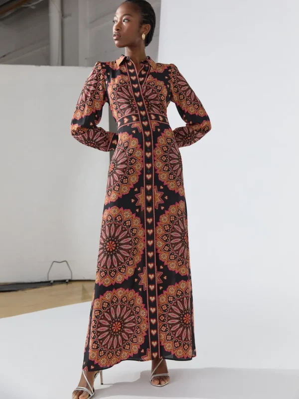 Hayley Menzies Dalton Silk Maxi Dress>Women Dresses & Jumpsuits