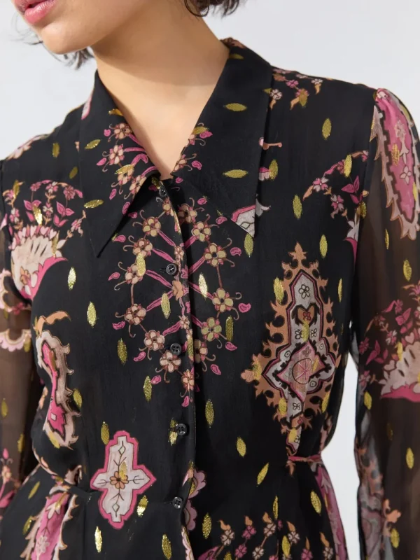 Hayley Menzies Dylan Lurex Maxi Dress>Women Dresses & Jumpsuits