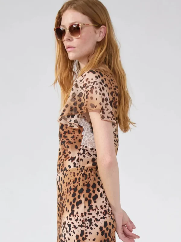 Hayley Menzies 'Golborne' Flutter Sleeve Top>Women Dresses & Jumpsuits