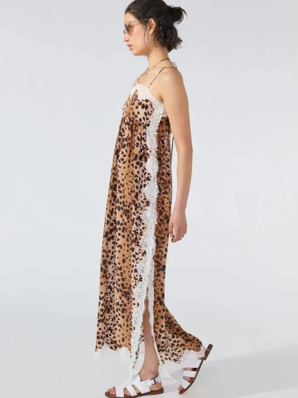 Hayley Menzies 'Golborne' Lace Trim Slip Dress>Women Dresses & Jumpsuits