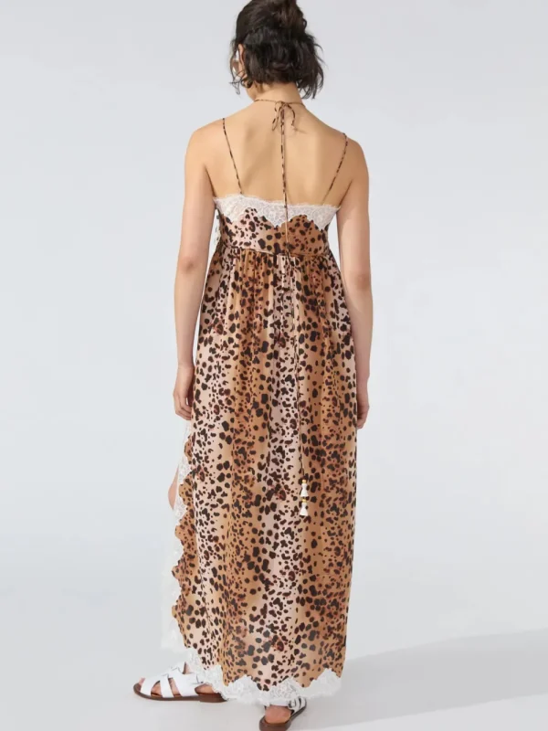 Hayley Menzies 'Golborne' Lace Trim Slip Dress>Women Dresses & Jumpsuits
