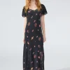 Hayley Menzies 'Peggy' Silk Flutter Dress>Women Dresses & Jumpsuits