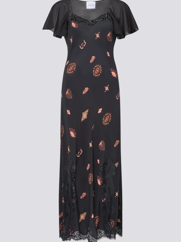 Hayley Menzies 'Peggy' Silk Flutter Dress>Women Dresses & Jumpsuits