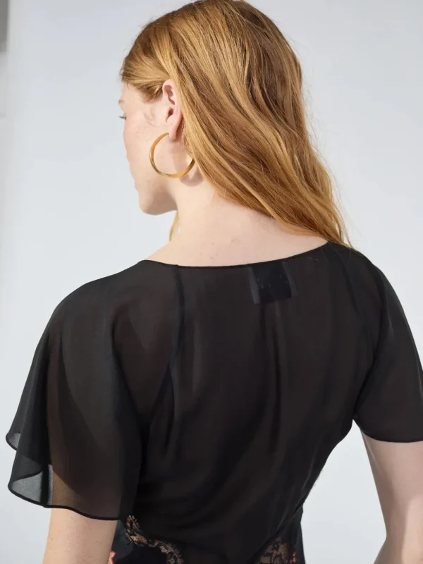 Hayley Menzies 'Peggy' Silk Flutter Dress>Women Dresses & Jumpsuits