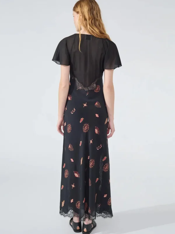 Hayley Menzies 'Peggy' Silk Flutter Dress>Women Dresses & Jumpsuits