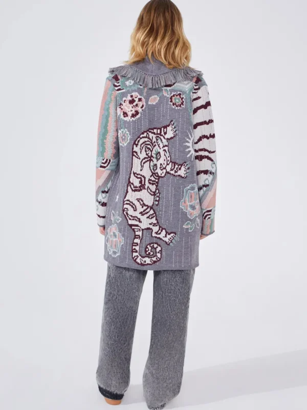 Hayley Menzies 'Tibetan Tiger' Cardigan>Women Knitwear