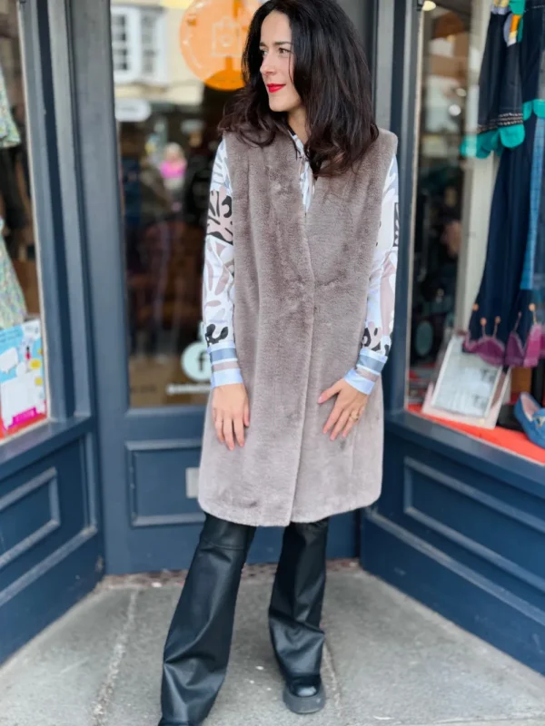 Herzen's Angelegeheit Herzen's Angelegenheit 'Cashew' Gilet>Women Coats & Jackets