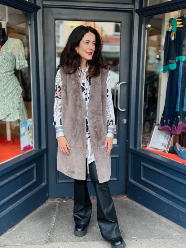 Herzen's Angelegeheit Herzen's Angelegenheit 'Cashew' Gilet>Women Coats & Jackets