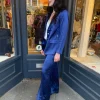 Joyce & Girls 'Dax' Navy Trousers>Women Trousers