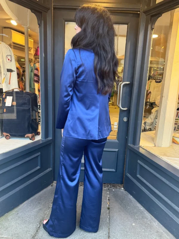 Joyce & Girls 'Dax' Navy Trousers>Women Trousers