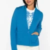 Kinross Cashmere 'Fitted Notch' Collar Cardigan>Women Knitwear