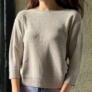 Kinross Cashmere 'Textured Easy' Pullover>Women Knitwear