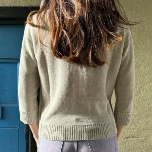 Kinross Cashmere 'Textured Easy' Pullover>Women Knitwear