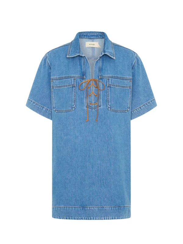 Kivari 'Evie' Denim Dress>Women Dresses & Jumpsuits