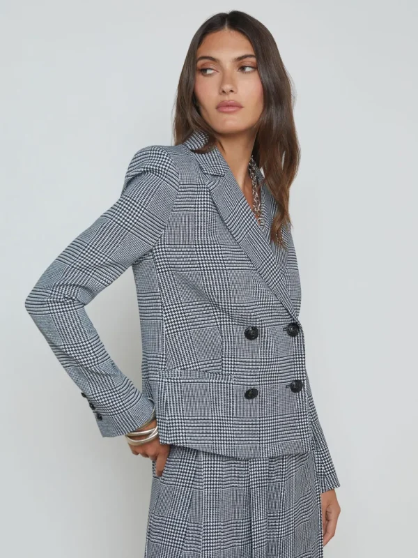 L'AGENCE 'Atmore' Double Breasted Blazer>Women Coats & Jackets